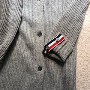 Striped knit sweater